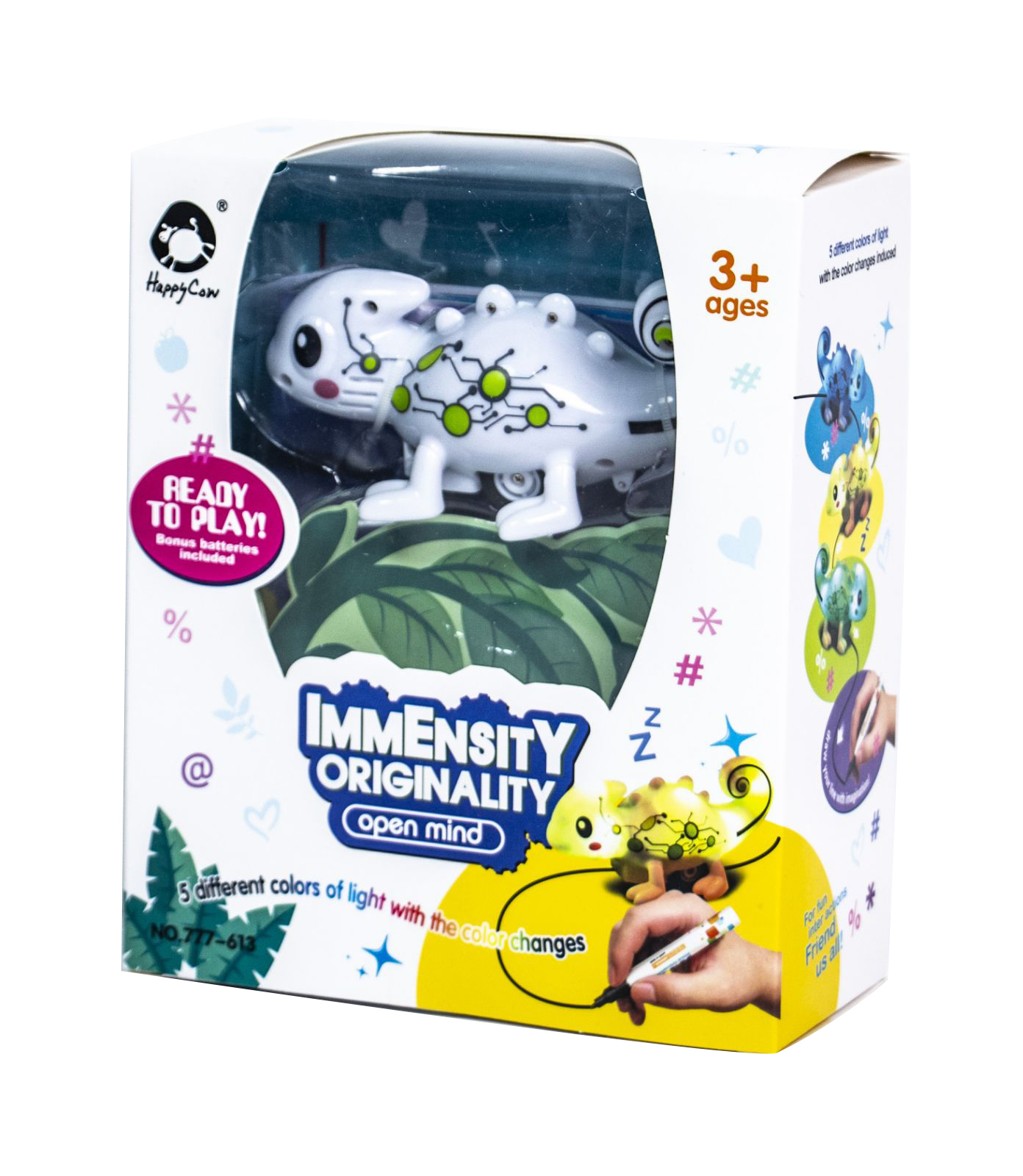 Интерактивная индукционная игрушка "Хамелеон" Happy Cow (igr0001263) Разноцветный
Интерактивная индукционная игрушка "Хамелеон" Happy Cow (igr0001263) Разноцветный