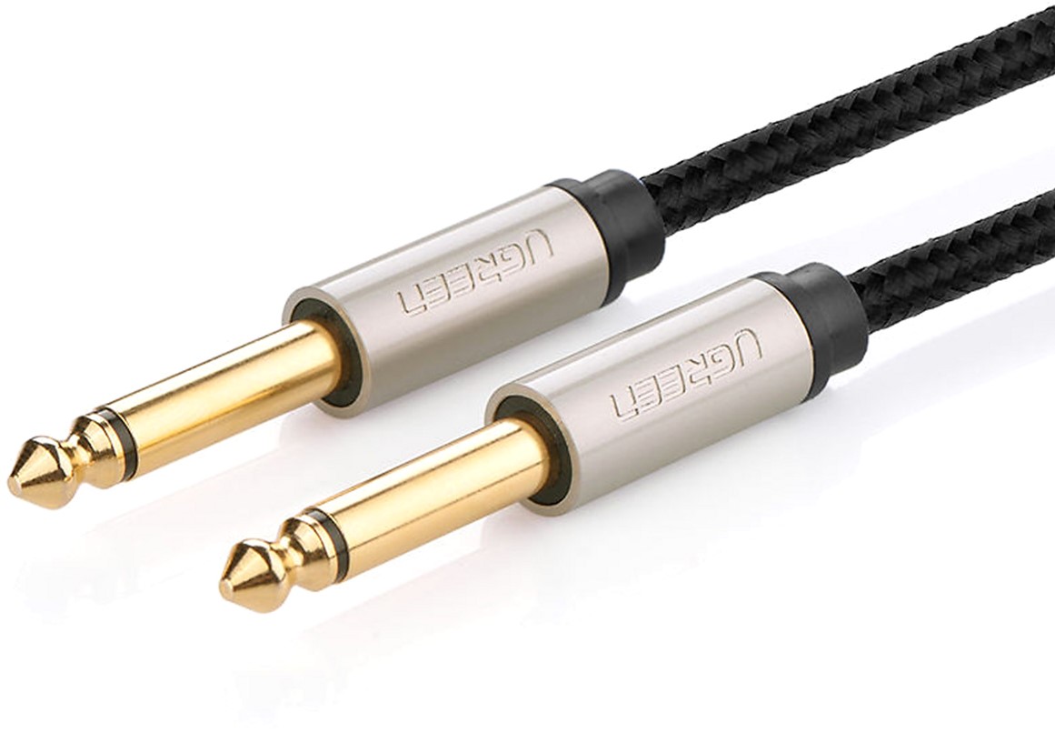 Инструментальный кабель Ugreen AV128 6.3 мм to 6.3 мм Audio Cable Braided 1 м Gray (90402012)
Инструментальный кабель Ugreen AV128 6.3 мм to 6.3 мм Audio Cable Braided 1 м Gray (90402012)