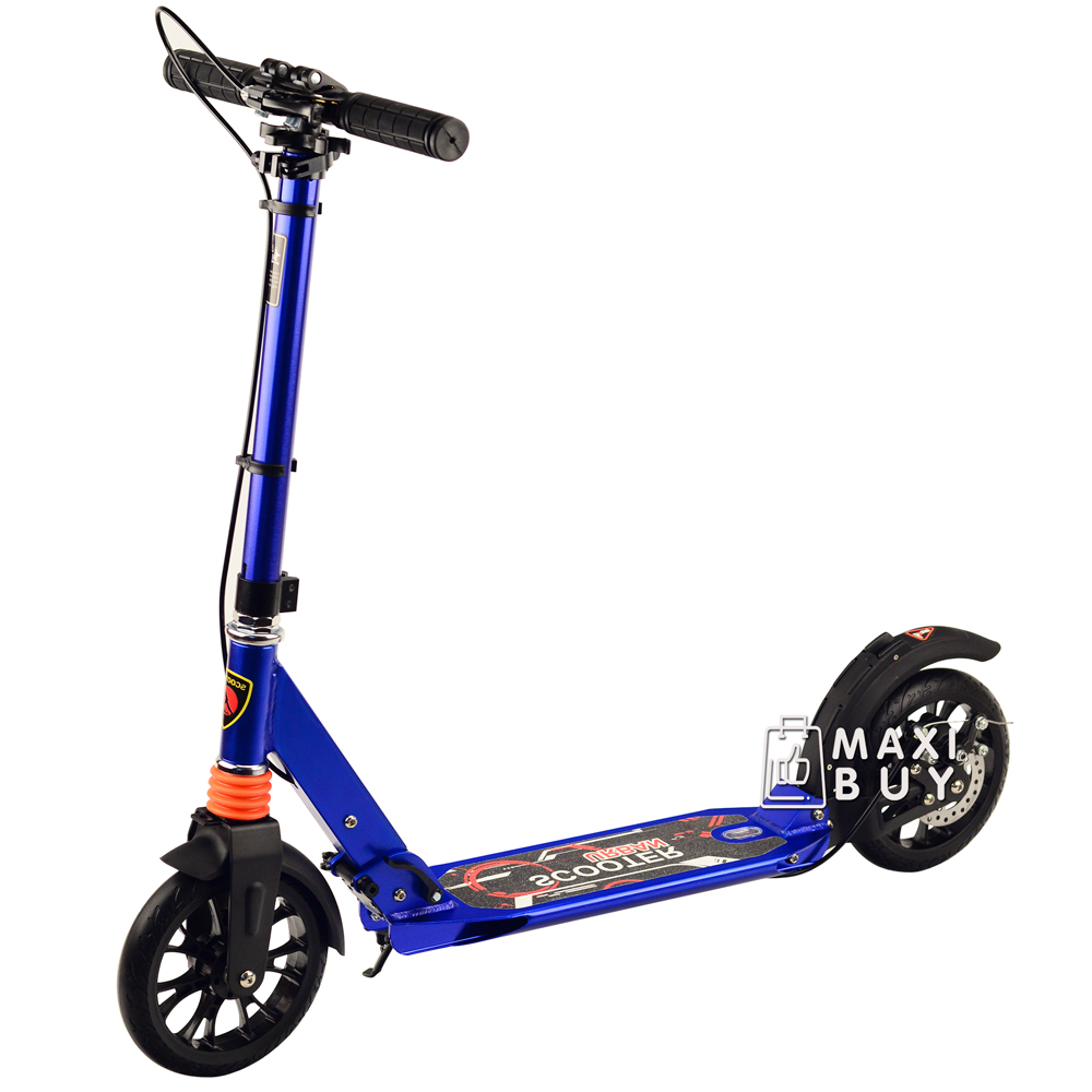 Самокат двухколесный ScooteX Scooter SpeedMax Disc USA с дисковым тормозом синий
Самокат двухколесный ScooteX Scooter SpeedMax Disc USA с дисковым тормозом синий