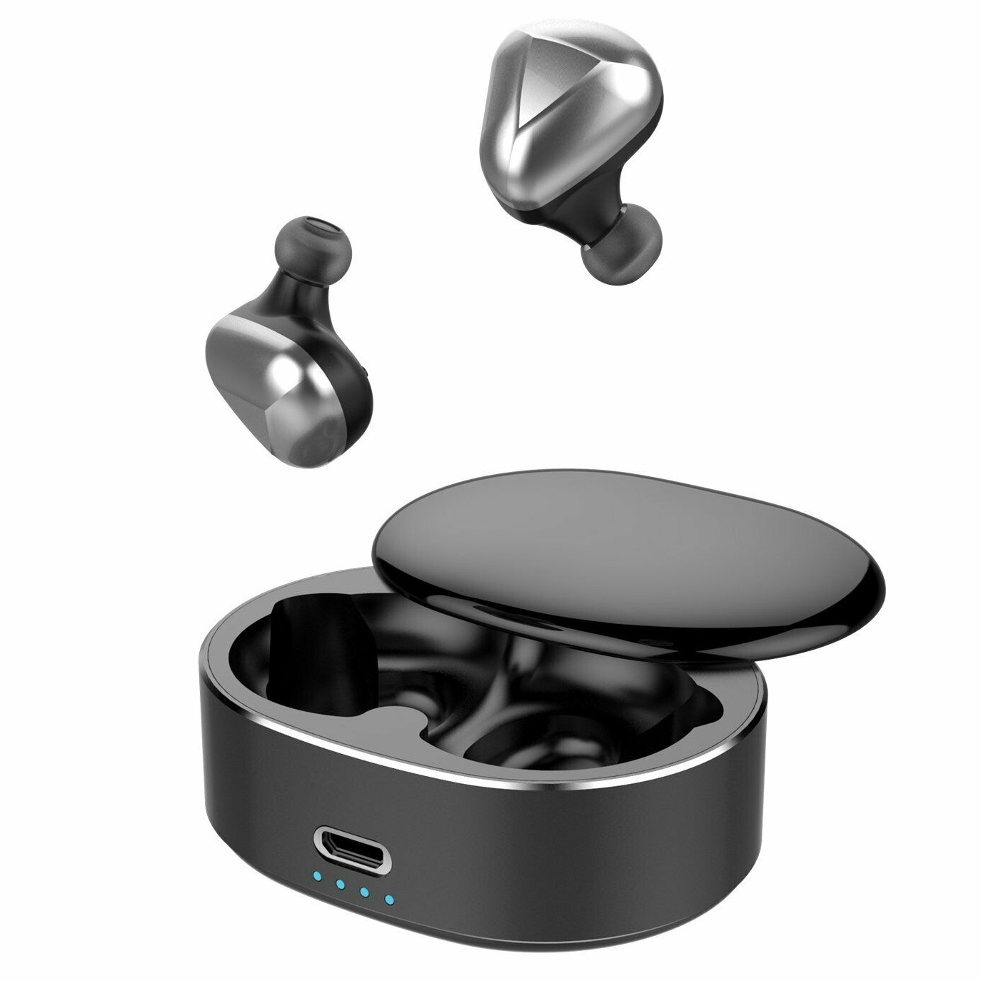 Беспроводные наушники Bluetooth 5.0 Alitek T50 TWS Touch Stereo Silver/Black (88163)
Беспроводные наушники Bluetooth 5.0 Alitek T50 TWS Touch Stereo Silver/Black (88163)