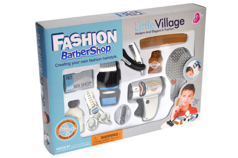 Іграшковий набір перукаря Країна іграшок "Fashion barbershop" для хлопчиків 38*28*55 см блакитно-біл
Іграшковий набір перукаря Країна іграшок "Fashion barbershop" для хлопчиків 38*28*55 см блакитно-біл