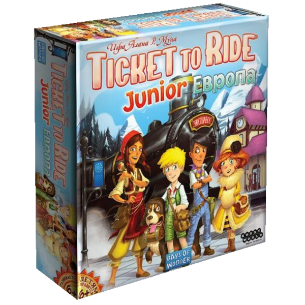 Настольная игра Hobby World Билет на поезд джуниор Европа (Ticket To Ride Junior) ( 1867 )
Настольная игра Hobby World Билет на поезд джуниор Европа (Ticket To Ride Junior) ( 1867 )