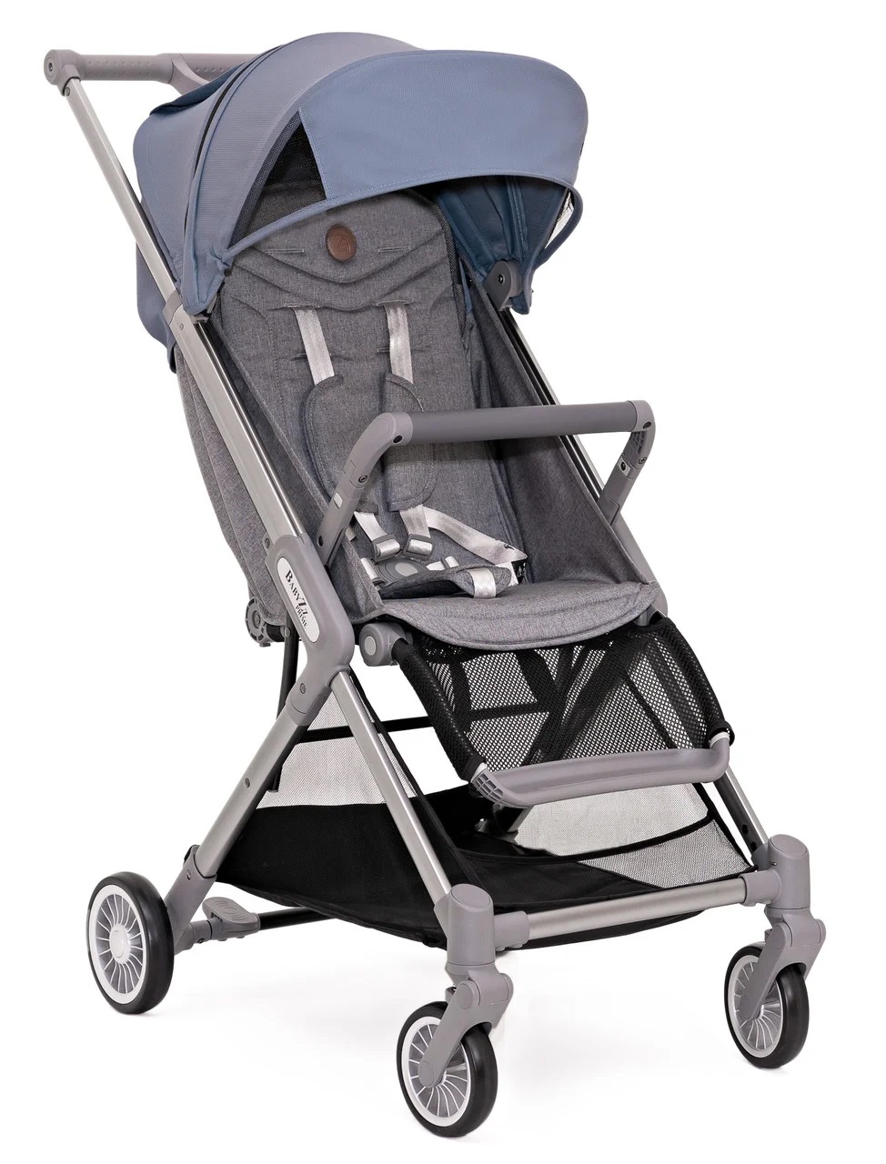 Коляска прогулочная Babyzz Prime с багажной корзиной и москитной сеткой + дождевик и чехол на ножки Серо-голубой
Коляска прогулочная Babyzz Prime с багажной корзиной и москитной сеткой + дождевик и чехол на ножки Серо-голубой