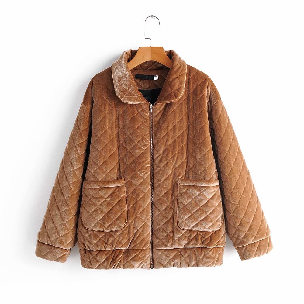 Куртка женская стеганая из бархатной ткани Fluffy Berni Fashion () Коричневый, Куртка женская стеганая из бархатной ткани Fluffy Berni Fashion (M) Коричневый
Куртка женская стеганая из бархатной ткани Fluffy Berni Fashion () Коричневый, Куртка женская стеганая из бархатной ткани Fluffy Berni Fashion (M) Коричневый