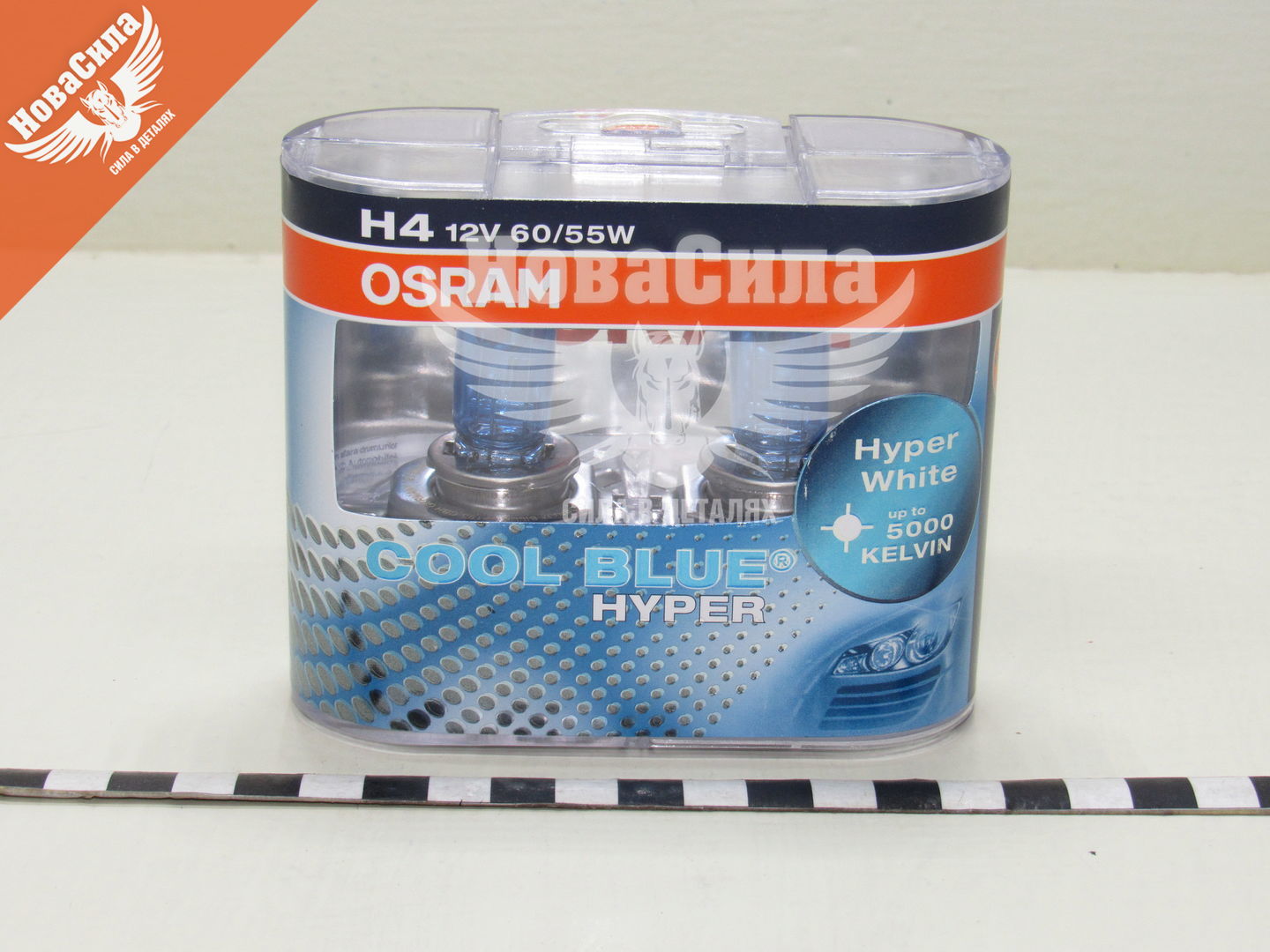 Лампочка галогенная H4 P43t 12V-60 / 55Вт (Osram копия) 5000K (Cool Blue Hyper) (кт. 2шт.) 62193CBH
Лампочка галогенная H4 P43t 12V-60 / 55Вт (Osram копия) 5000K (Cool Blue Hyper) (кт. 2шт.) 62193CBH