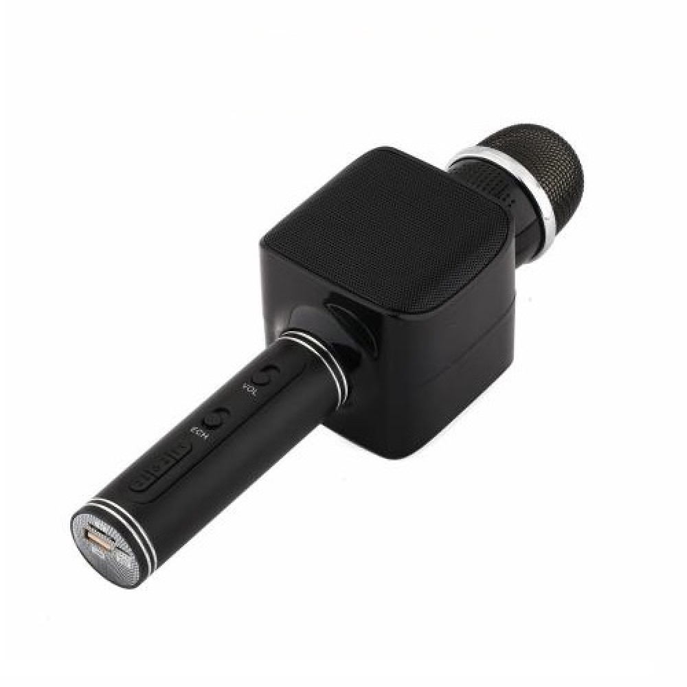 Беспроводной портативный Bluetooth микрофон для караоке Sun Magic Karaoke YS-68 (A006159) + блютуз колонка 2в1 с мембраной низких частот Black
Беспроводной портативный Bluetooth микрофон для караоке Sun Magic Karaoke YS-68 (A006159) + блютуз колонка 2в1 с мембраной низких частот Black