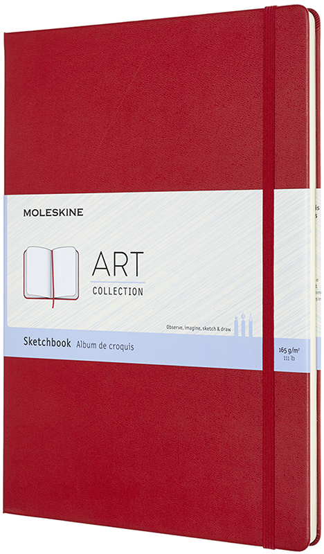 Скетчбук Moleskine Art для Рисования А4 96 страниц без линовки Красный (8058647626703)
Скетчбук Moleskine Art для Рисования А4 96 страниц без линовки Красный (8058647626703)