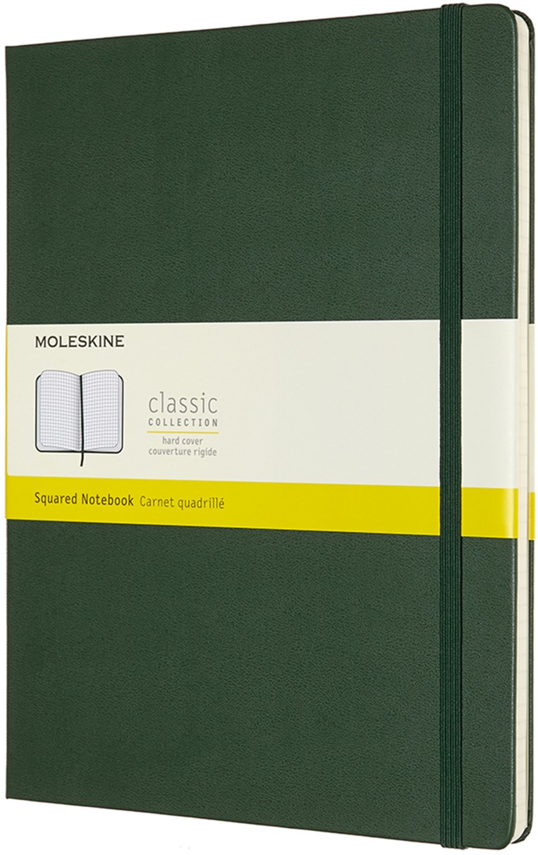 Записная книга Moleskine Classic 19 x 25 см 192 страницы в клетку Миртовый Зелёный (8058647629124)
Записная книга Moleskine Classic 19 x 25 см 192 страницы в клетку Миртовый Зелёный (8058647629124)