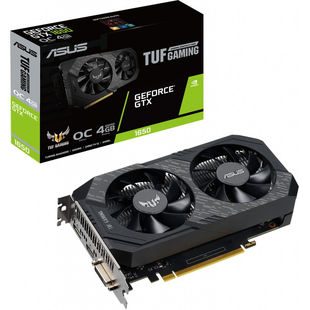 Видеокарта ASUS GeForce GTX1650 4096Mb TUF OC D6 P GAMING (TUF-GTX1650-O4GD6-P-GAMING)
Видеокарта ASUS GeForce GTX1650 4096Mb TUF OC D6 P GAMING (TUF-GTX1650-O4GD6-P-GAMING)