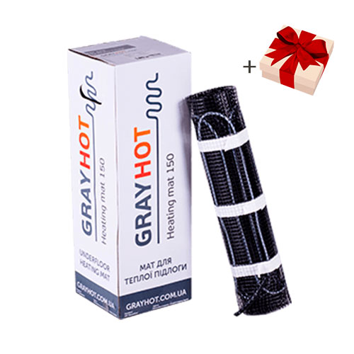 Теплый пол Grayhot нагревательный мат 1,9 м² + терморегулятор
Теплый пол Grayhot нагревательный мат 1,9 м² + терморегулятор