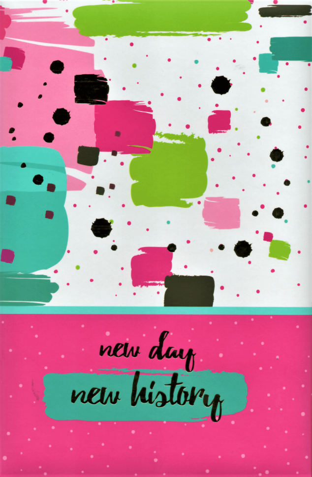 Блокнот-планер "New day, new history" Wilhelm Büro (1605) 
Блокнот-планер "New day, new history" Wilhelm Büro (1605)