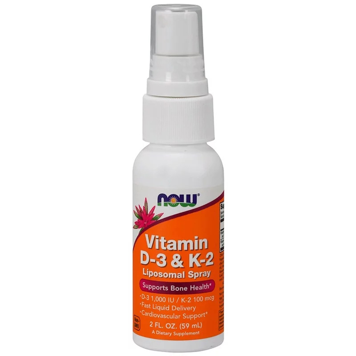 Витаминный комплекс Now Foods Витамины D-3 & K-2 Vitamin D-3 & K-2 Липосомальный Спрей 1000 МЕ/100 мкг 59 мл
Витаминный комплекс Now Foods Витамины D-3 & K-2 Vitamin D-3 & K-2 Липосомальный Спрей 1000 МЕ/100 мкг 59 мл