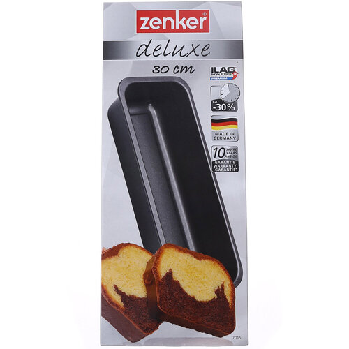 Форма для выпечки хлеба/кекса Fackelmann ZENKER Deluxe D30 см с покрытием ILAG, сталь (7015)
Форма для выпечки хлеба/кекса Fackelmann ZENKER Deluxe D30 см с покрытием ILAG, сталь (7015)