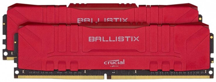 Модуль памяти для компьютера DDR4 16GB (2x8GB) 3200 MHz Ballistix Red MICRON (BL2K8G32C16U4R)
Модуль памяти для компьютера DDR4 16GB (2x8GB) 3200 MHz Ballistix Red MICRON (BL2K8G32C16U4R)