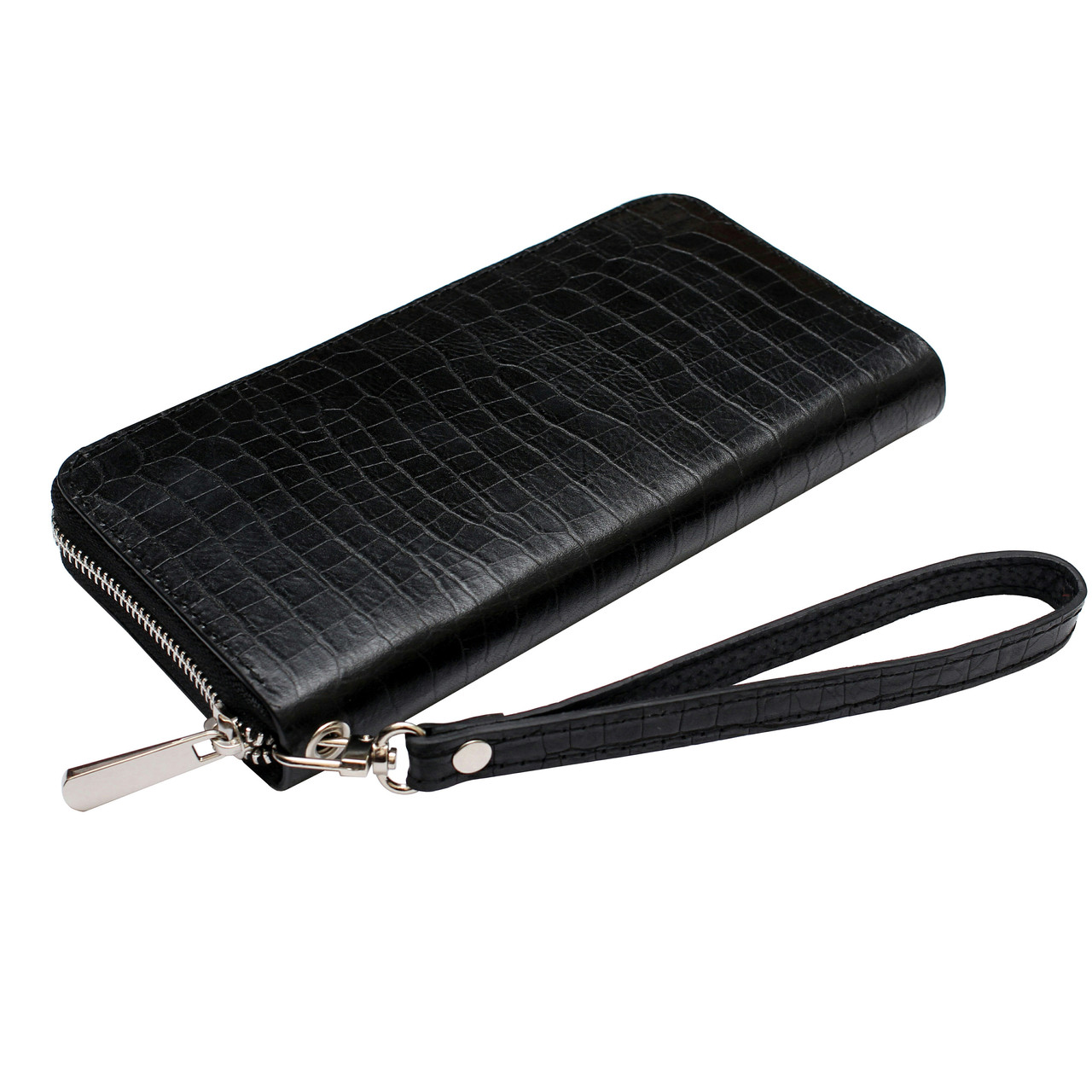 Кошелёк ALORI из натуральной кожи с тиснением под рептилию Черный (МО-02-8 Black)
Кошелёк ALORI из натуральной кожи с тиснением под рептилию Черный (МО-02-8 Black)