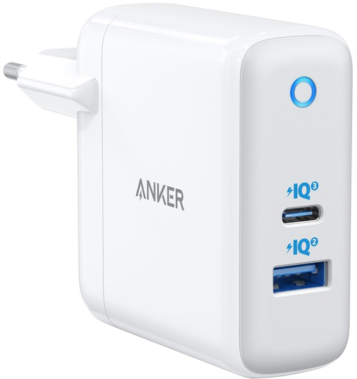 Сетевое зарядное устройство Anker PowerPort+ Atom III - 60W Power IQ 3.0 White (A2322321/A2322G21)
Сетевое зарядное устройство Anker PowerPort+ Atom III - 60W Power IQ 3.0 White (A2322321/A2322G21)