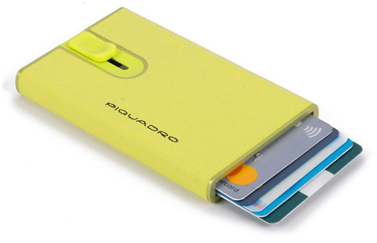 EMPIRE/Yellow Кредитница с выдвижным механизмом с RFID защитой (6,2x10,5x1,2) Piquadro PP4825EMR_G
EMPIRE/Yellow Кредитница с выдвижным механизмом с RFID защитой (6,2x10,5x1,2) Piquadro PP4825EMR_G