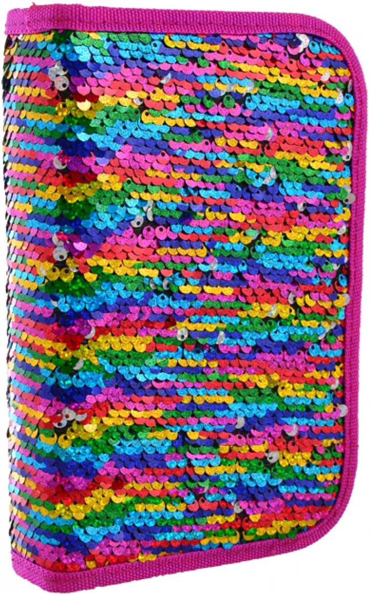 Пенал Yes Sequins твёрдый одинарный с двумя клапанами 1 отделение Разноцветный (532425)
Пенал Yes Sequins твёрдый одинарный с двумя клапанами 1 отделение Разноцветный (532425)