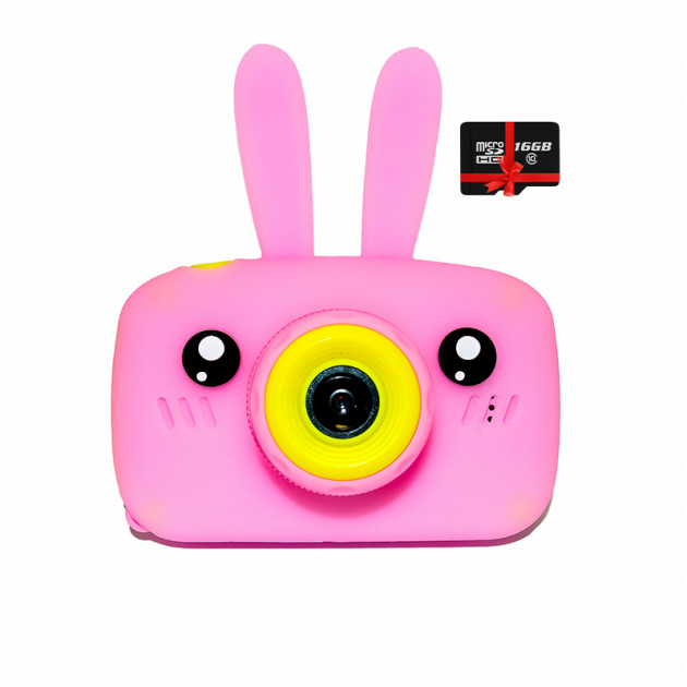 Детский фотоаппарат цифровой Зайчик Smart Kids Camera Full HD 1080P 20MP з картою 16 GB Розовый (rt-25)
Детский фотоаппарат цифровой Зайчик Smart Kids Camera Full HD 1080P 20MP з картою 16 GB Розовый (rt-25)