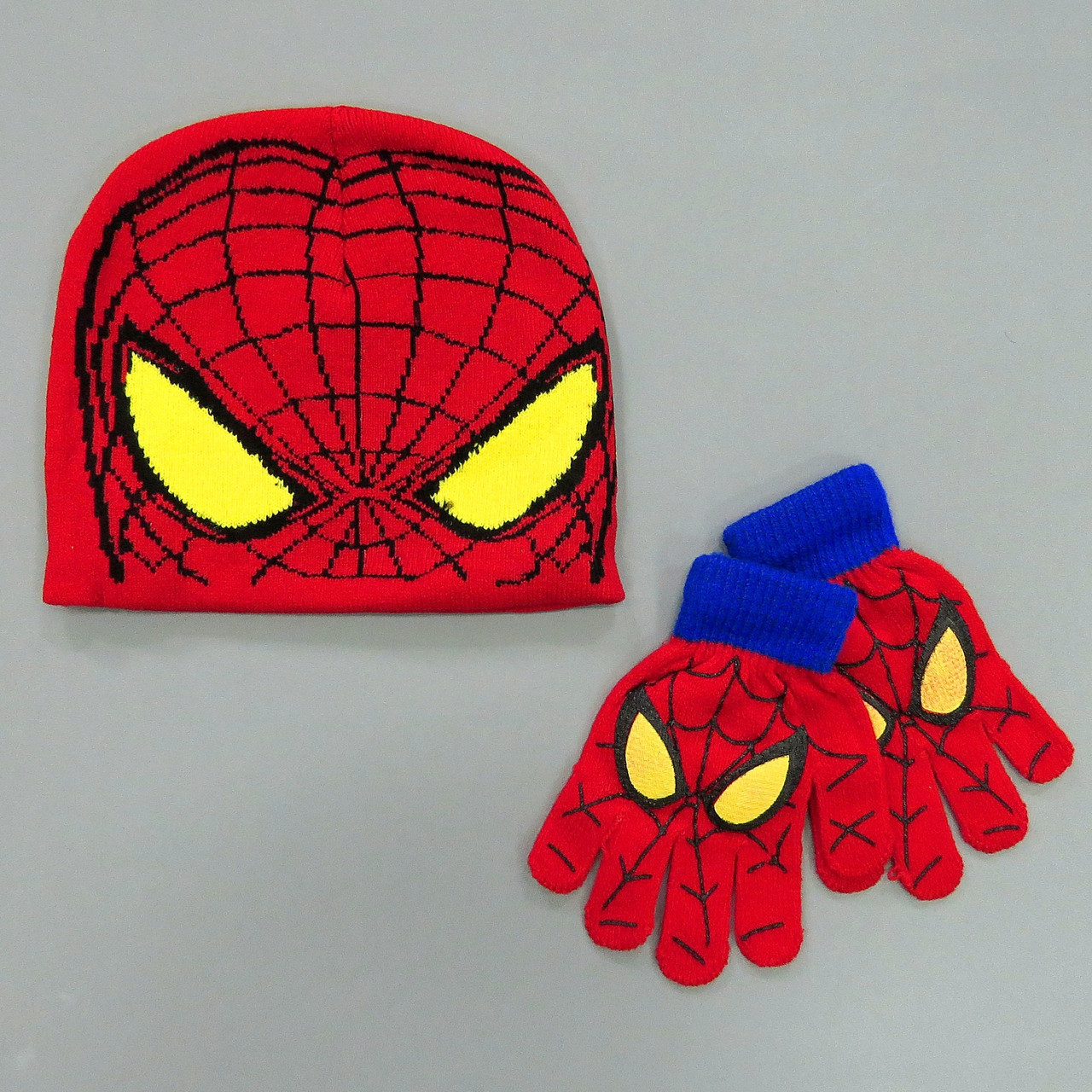 Набор Spiderman Fashion kids (шапка + перчатки) для мальчика 40-45 см Красный 15160
Набор Spiderman Fashion kids (шапка + перчатки) для мальчика 40-45 см Красный 15160