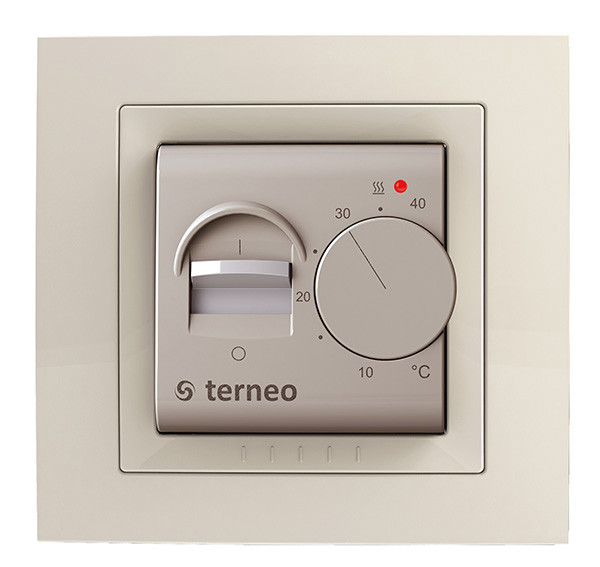 Терморегулятор механический (ручной) для теплого пола Terneo mex unic (слоновая кость)
Терморегулятор механический (ручной) для теплого пола Terneo mex unic (слоновая кость)