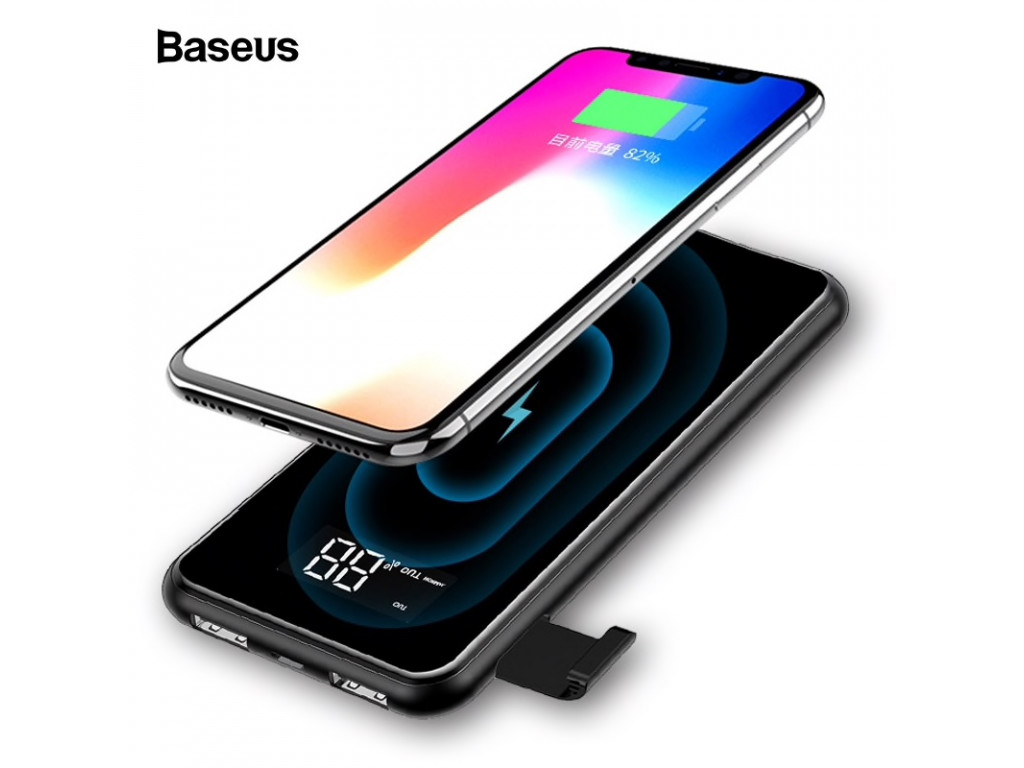 Портативный аккумулятор с беспроводной зарядкой Baseus full screen bracket Wireless charger /black
Портативный аккумулятор с беспроводной зарядкой Baseus full screen bracket Wireless charger /black