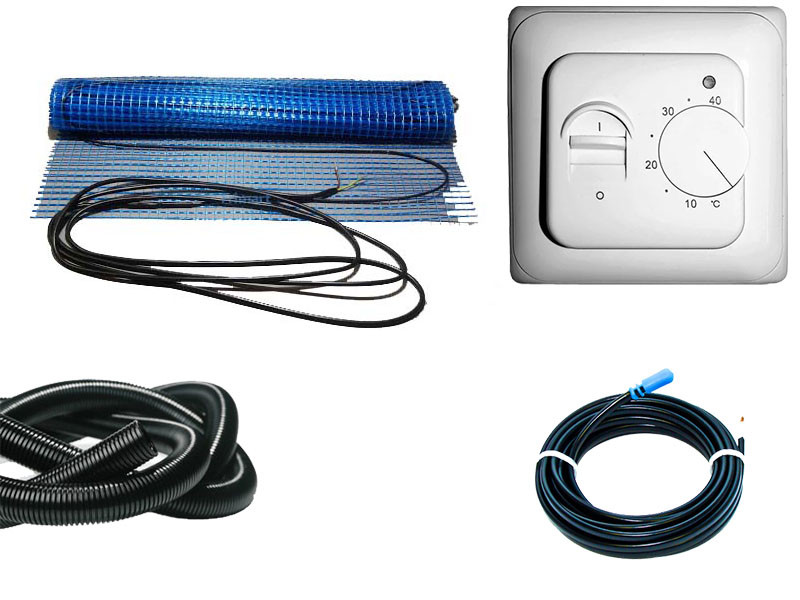 Нагревательный мат для теплого пола Schwarz с терморегулятором 1,7м.кв. 300Вт (FE/M180-300)
Нагревательный мат для теплого пола Schwarz с терморегулятором 1,7м.кв. 300Вт (FE/M180-300)