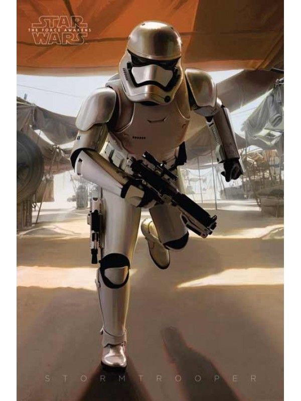 Постер Pyramid International Star Wars Episode Vii - Stormtrooper Running Maxi Poster 610 x 915 мм
Постер Pyramid International Star Wars Episode Vii - Stormtrooper Running Maxi Poster 610 x 915 мм