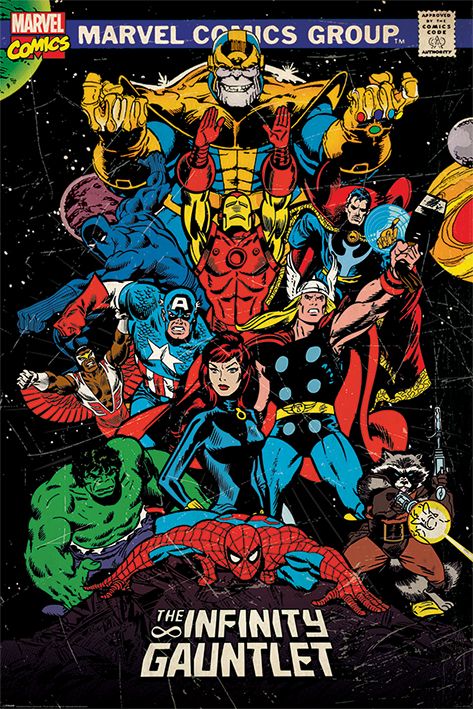 Постер Pyramid International Marvel Comics - The Infinity Gauntlet Maxi Poster 610 x 915 мм
Постер Pyramid International Marvel Comics - The Infinity Gauntlet Maxi Poster 610 x 915 мм