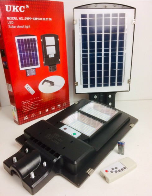 Уличный светодиодный LED фонарь на столб UKC 7142 2VPP 90W солнечная батарея, датчик (OLS005)
Уличный светодиодный LED фонарь на столб UKC 7142 2VPP 90W солнечная батарея, датчик (OLS005)