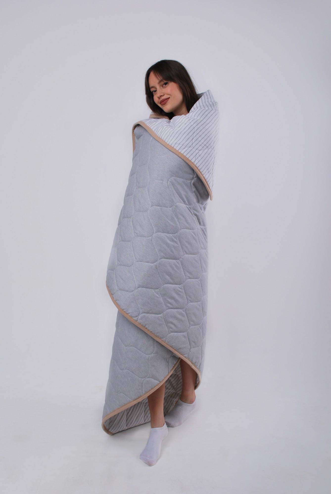 Ковдра Goodnight.Store Легка (надлегка): 220х200 см колір Сірий / Білий у смужку
Ковдра Goodnight.Store Легка (надлегка): 220х200 см колір Сірий / Білий у смужку