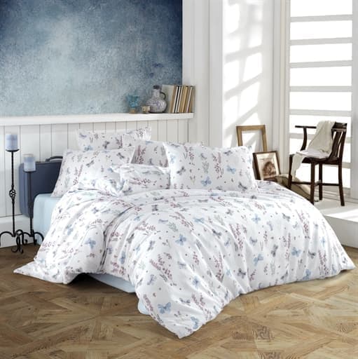 Комплект постельного белья LIGHTHOUSE бязь голд BLUE BUTTERFLY 200*220/2*50*70
Комплект постельного белья LIGHTHOUSE бязь голд BLUE BUTTERFLY 200*220/2*50*70