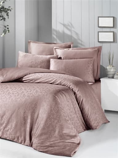 Комплект постельного белья Victoria Deluxe Jacquard Sateen Rimma 200х220 см/2х50х70 см/2х70х70 см Коричневый
Комплект постельного белья Victoria Deluxe Jacquard Sateen Rimma 200х220 см/2х50х70 см/2х70х70 см Коричневый