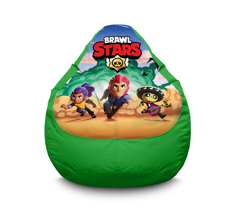 Кресло мешок iPuff "Brawl Stars. Characters Green" Оксфорд XXXL (100х135 см) Зелёный
Кресло мешок iPuff "Brawl Stars. Characters Green" Оксфорд XXXL (100х135 см) Зелёный