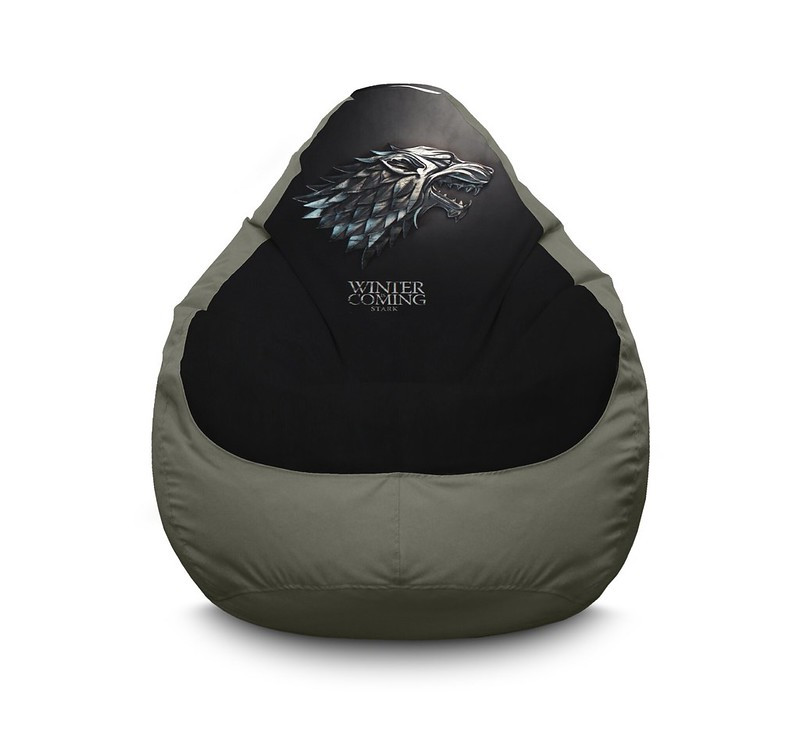 Кресло мешок iPuff "Game of Thrones. Winter is coming" Оксфорд XXXL (100х135 см) Серый
Кресло мешок iPuff "Game of Thrones. Winter is coming" Оксфорд XXXL (100х135 см) Серый