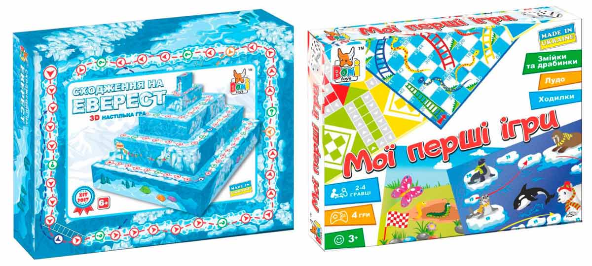 Набор настольных игр Boni Toys Восхождение на гору Эверест и Мои первые игры (0295-301)
Набор настольных игр Boni Toys Восхождение на гору Эверест и Мои первые игры (0295-301)