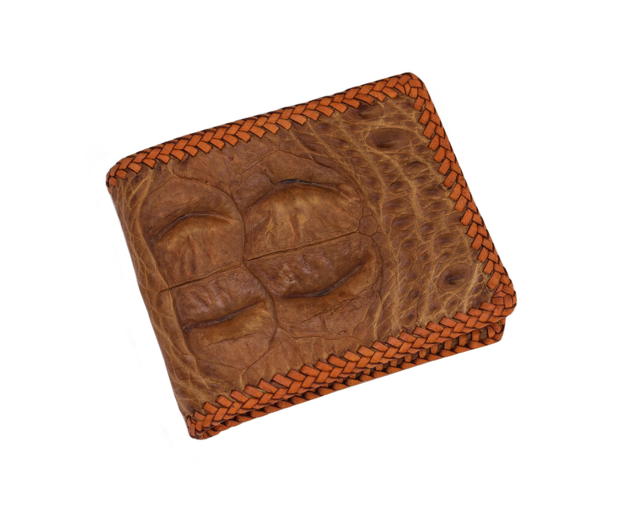 Кошелек из кожи крокодила с оплеткой Коричневый () xtclthrcw17_1
Кошелек из кожи крокодила с оплеткой Коричневый () xtclthrcw17_1