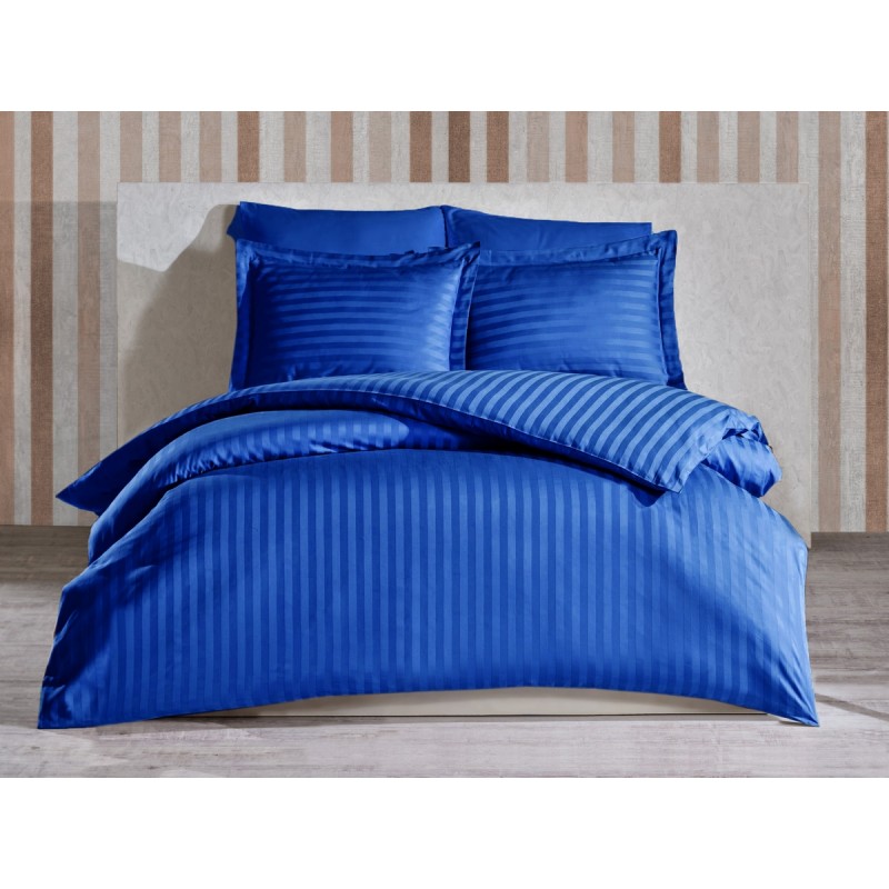 Комплект постельного белья Stripe Navy Blue SoundSleep сатин-страйп синий евро
Комплект постельного белья Stripe Navy Blue SoundSleep сатин-страйп синий евро