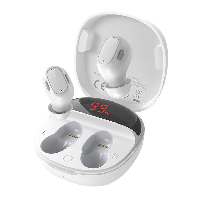 Беспроводные Bluetooth наушники Baseus Encok True Wireless Earphones WM01 Plus White
Беспроводные Bluetooth наушники Baseus Encok True Wireless Earphones WM01 Plus White