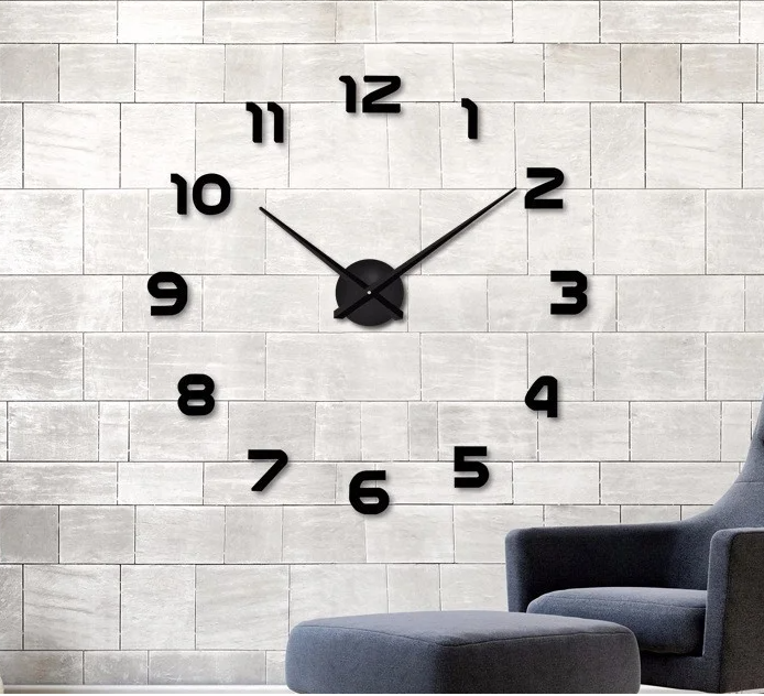 Настенные клеящиеся кварцевые 3D часы Timelike DIY CLOCK 90 - 130 см Black CH210219
Настенные клеящиеся кварцевые 3D часы Timelike DIY CLOCK 90 - 130 см Black CH210219