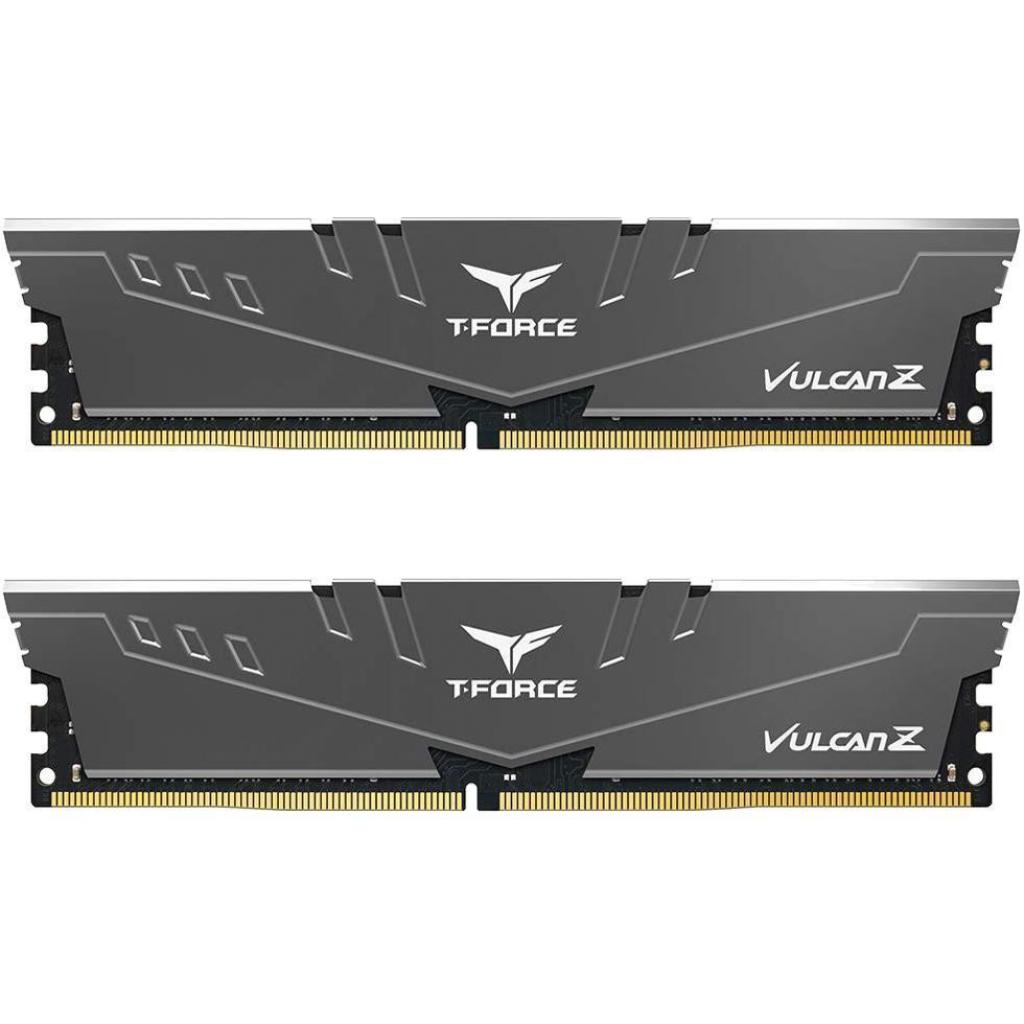 Модуль памяти для компьютера DDR4 16GB (2x8GB) 2666 MHz T-Force Vulcan Z Gray Team (TLZGD416G2666HC18HDC01)
Модуль памяти для компьютера DDR4 16GB (2x8GB) 2666 MHz T-Force Vulcan Z Gray Team (TLZGD416G2666HC18HDC01)