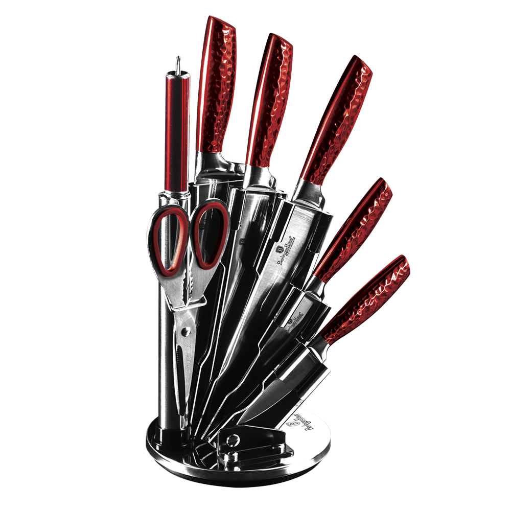 Набор ножей на подставке 8 предметов Berlinger Haus Metallic Line BURGUNDY Edition BH-2459
Набор ножей на подставке 8 предметов Berlinger Haus Metallic Line BURGUNDY Edition BH-2459
