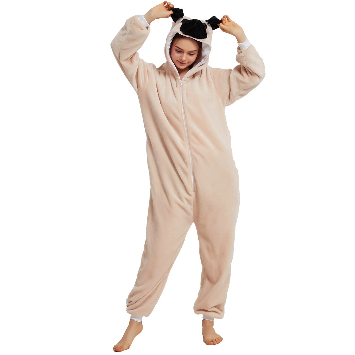 Пижама Кигуруми взрослая BearWear Мопс (на молнии) 145 - 155 см Бежевый (K1W1-0191, Пижама Кигуруми взрослая BearWear Мопс (на молнии) S 145 - 155 см Бежевый (K1W1-0191-S)
Пижама Кигуруми взрослая BearWear Мопс (на молнии) 145 - 155 см Бежевый (K1W1-0191, Пижама Кигуруми взрослая BearWear Мопс (на молнии) S 145 - 155 см Бежевый (K1W1-0191-S)