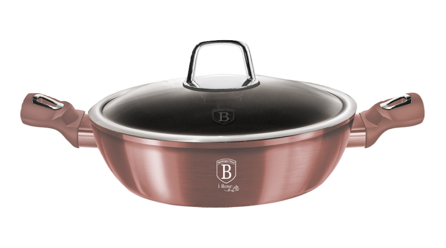Сотейник с антипригарным покрытием 28 см и крышкой Berlinger Haus L-Rose Edition BH-6037
Сотейник с антипригарным покрытием 28 см и крышкой Berlinger Haus L-Rose Edition BH-6037