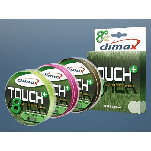 Шнур CLIMAX Touch 8 Plus BRAID 135 m 0.10 6,80 kg, (УП 1 ШТ) chartreuse SB NEW2017!!! (шт.) (100509)
Шнур CLIMAX Touch 8 Plus BRAID 135 m 0.10 6,80 kg, (УП 1 ШТ) chartreuse SB NEW2017!!! (шт.) (100509)