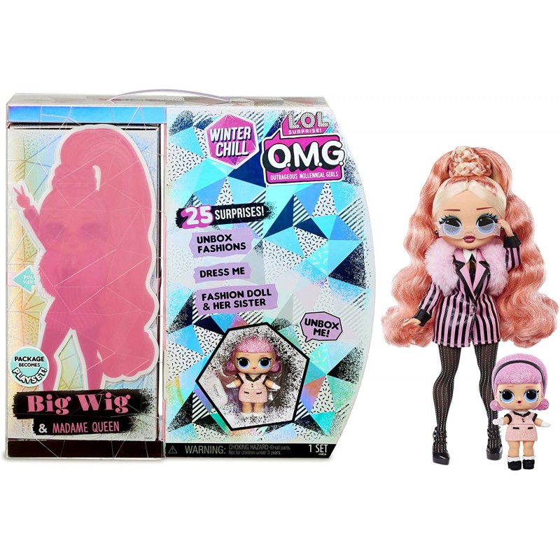 Игровой набор Кукла LOL OMG Winter Chill Big Wig (MGA Entertainment, США) ЛОЛ ОМГ Биг Виг (570264)
Игровой набор Кукла LOL OMG Winter Chill Big Wig (MGA Entertainment, США) ЛОЛ ОМГ Биг Виг (570264)