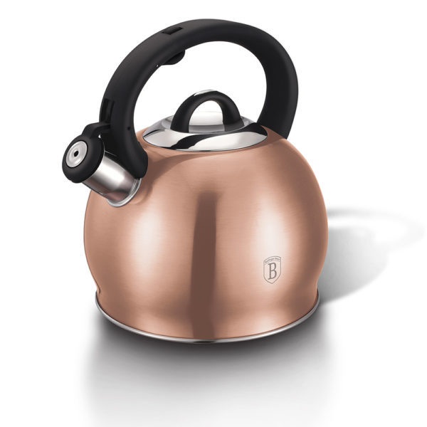 Чайник со свистком 3,0 л из нержавеющей стали Berlinger Haus Metallic Line ROSE GOLD Edition BH-1075
Чайник со свистком 3,0 л из нержавеющей стали Berlinger Haus Metallic Line ROSE GOLD Edition BH-1075