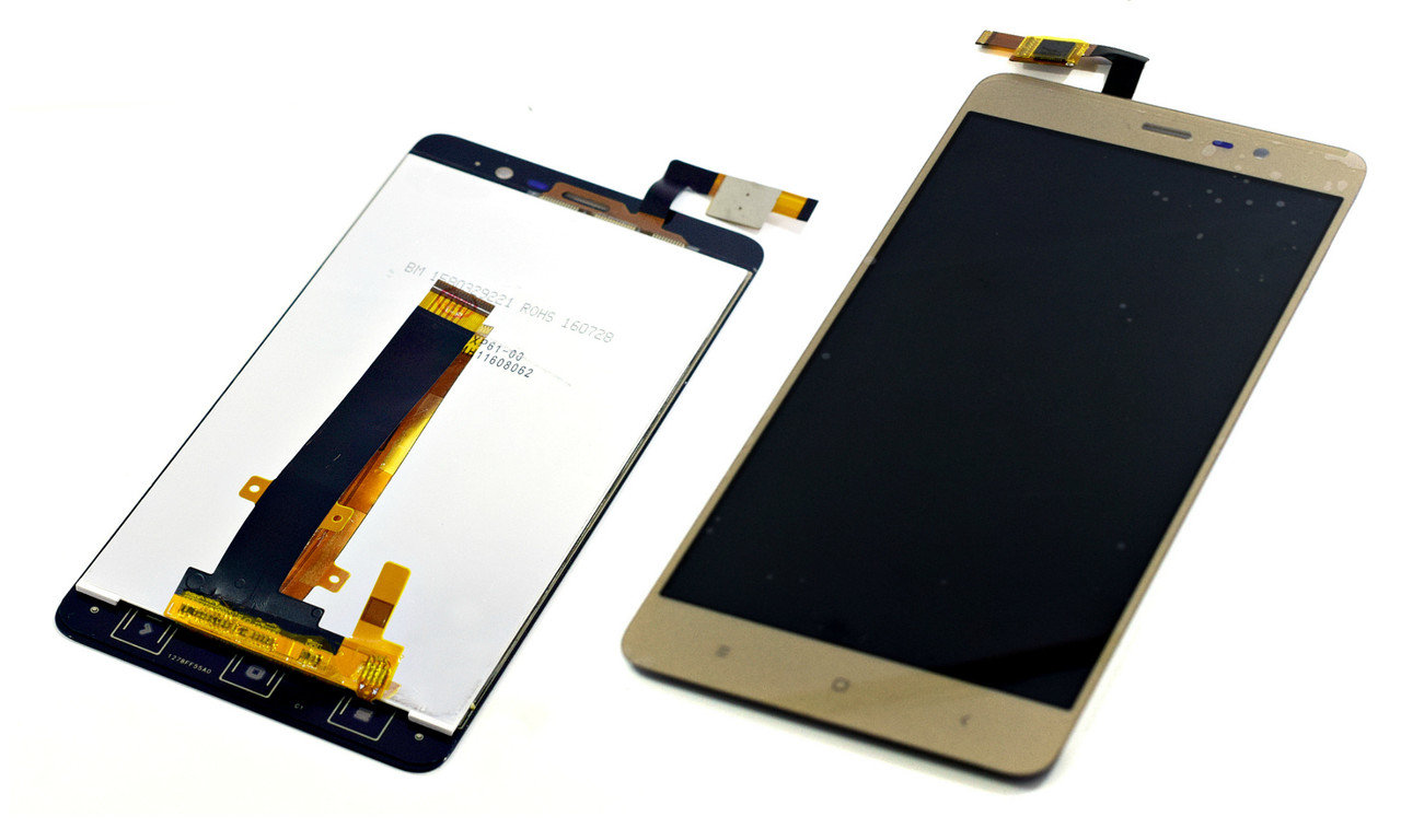 Дисплей + сенсор (модуль) экран Xiaomi Redmi Note 3 Pro Special Edition золотистый (длина сенсора 149 мм) High Copy
Дисплей + сенсор (модуль) экран Xiaomi Redmi Note 3 Pro Special Edition золотистый (длина сенсора 149 мм) High Copy