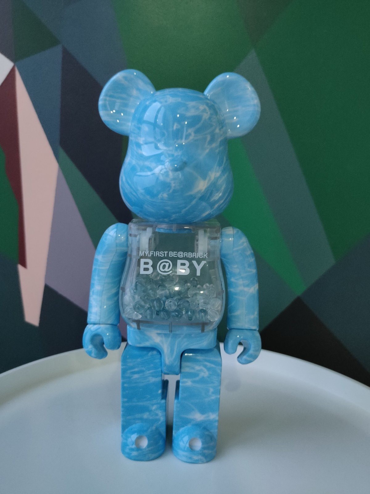 Дизайнерская игровая фигура Беабрик Bearbrick My First Bearbrik Baby Water Crest 400% 28 см (102)
Дизайнерская игровая фигура Беабрик Bearbrick My First Bearbrik Baby Water Crest 400% 28 см (102)