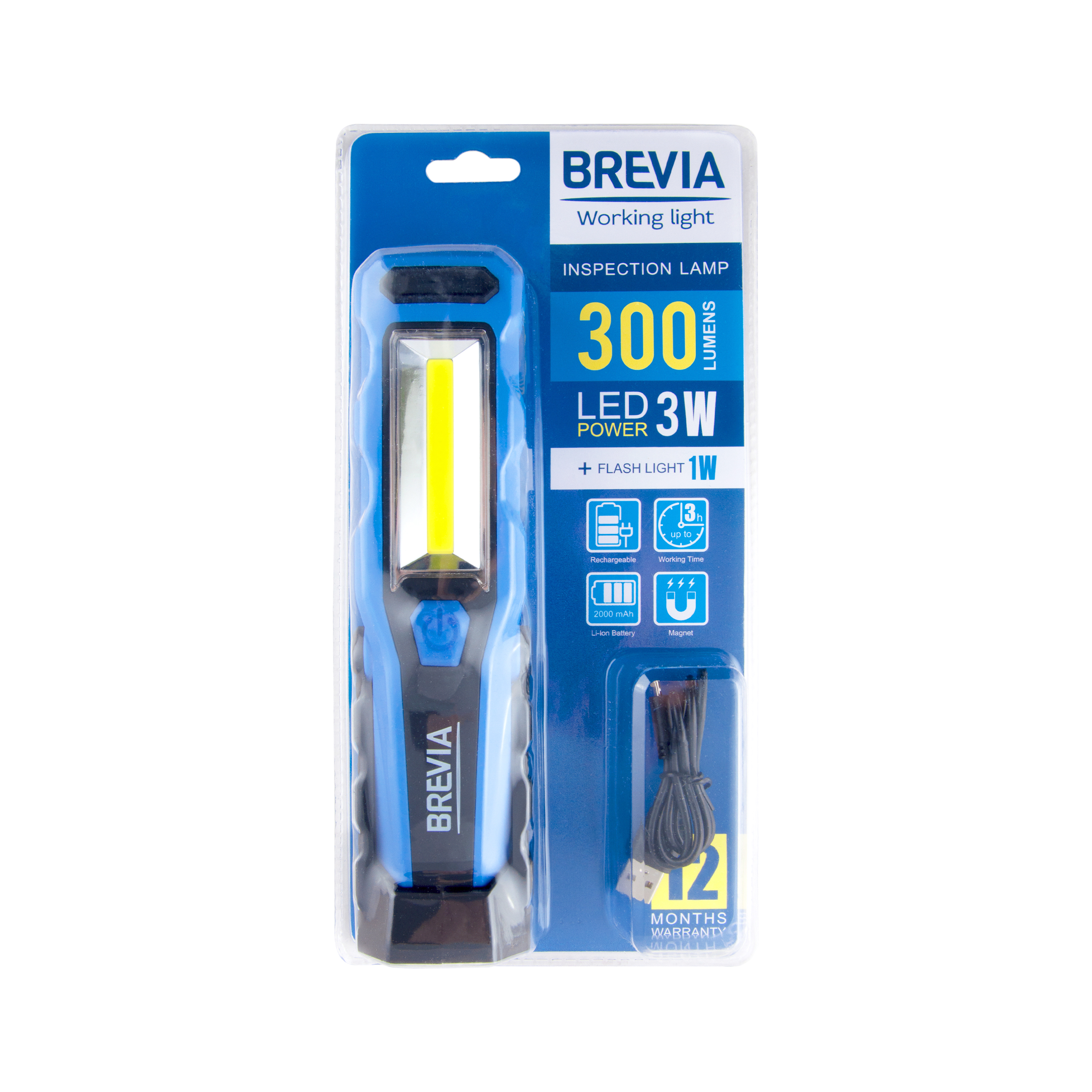 Фонарь для СТО для охоты для рыбалки светодиодный Brevia 3W COB+1W LED 300lm 2000mAh (11320)
Фонарь для СТО для охоты для рыбалки светодиодный Brevia 3W COB+1W LED 300lm 2000mAh (11320)